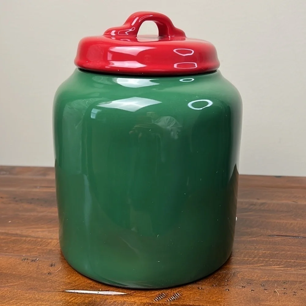 Rae Dunn • Deck the Paws Canister